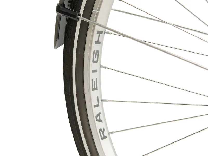 Raleigh Pioneer Lowstep Womens Hybrid Bike 2024 in Grey-7